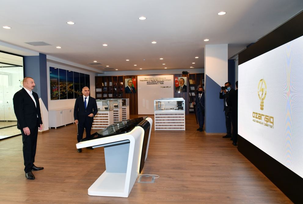 Президент Ильхам Алиев принял участие в открытии в Баку новой электроподстанции и Главного центра цифрового управления сетями (ФОТО/ВИДЕО)