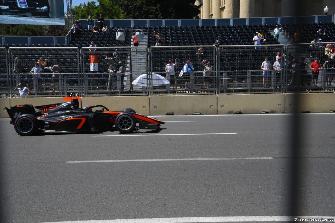На Гран-при Азербайджана «Формулы-1» начались свободные заезды (ФОТО)