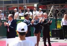 В Баку прошла финальная гонка Гран-при Азербайджана "Формулы-1"