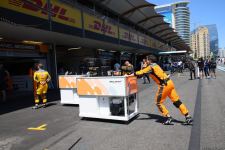 В Баку прошла финальная гонка Гран-при Азербайджана "Формулы-1"