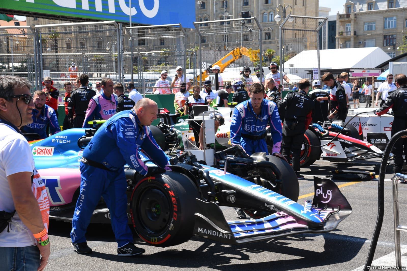 В Баку прошла финальная гонка Гран-при Азербайджана "Формулы-1"