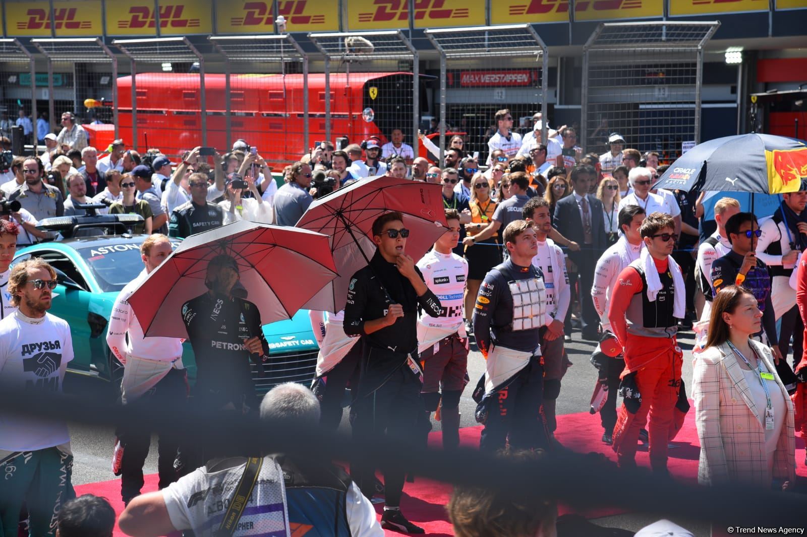 В Баку прошла финальная гонка Гран-при Азербайджана "Формулы-1"