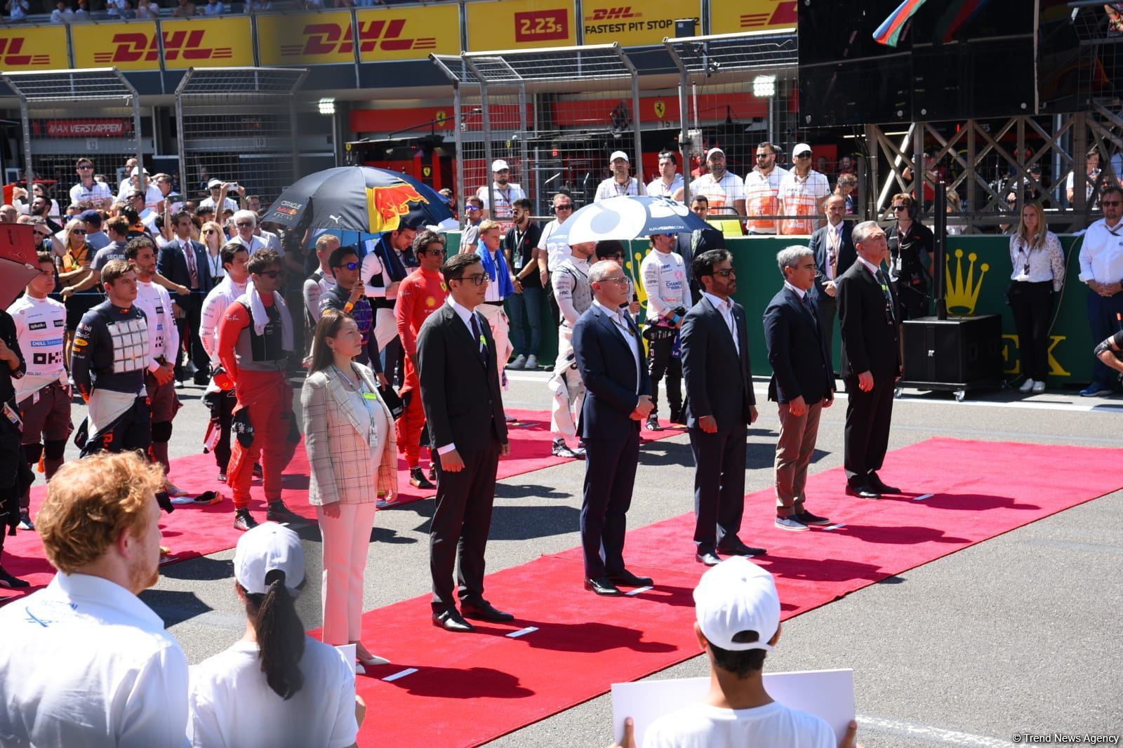 В Баку прошла финальная гонка Гран-при Азербайджана "Формулы-1"