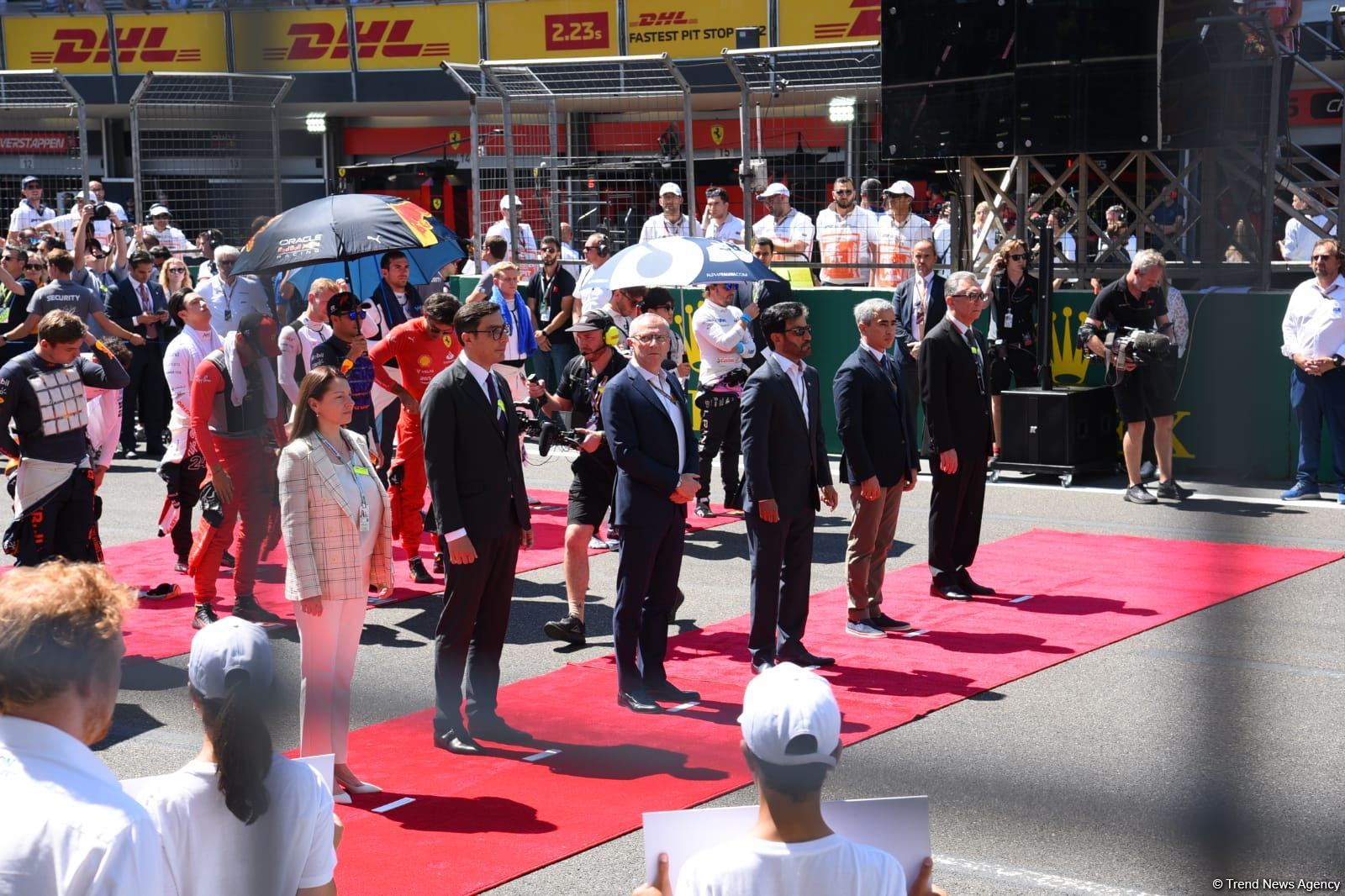 В Баку прошла финальная гонка Гран-при Азербайджана "Формулы-1"