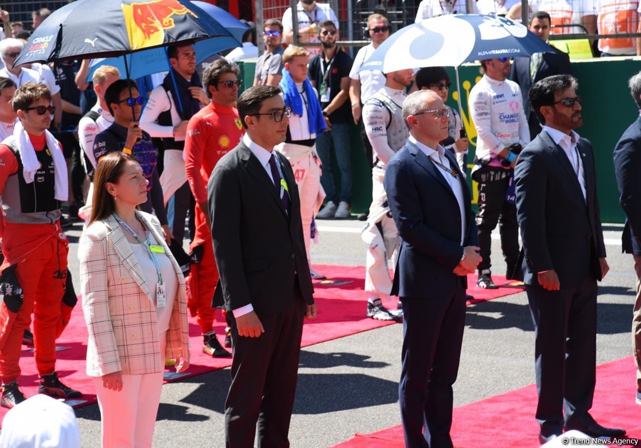 В Баку прошла финальная гонка Гран-при Азербайджана "Формулы-1"