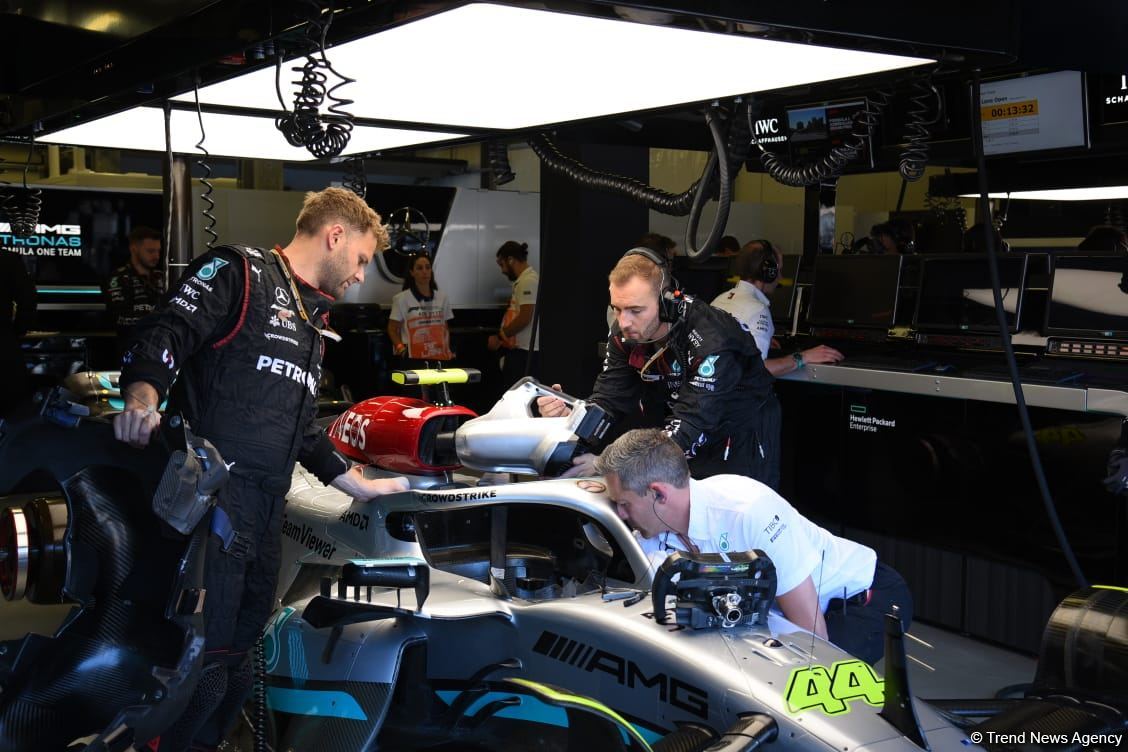 В Баку прошла финальная гонка Гран-при Азербайджана "Формулы-1"