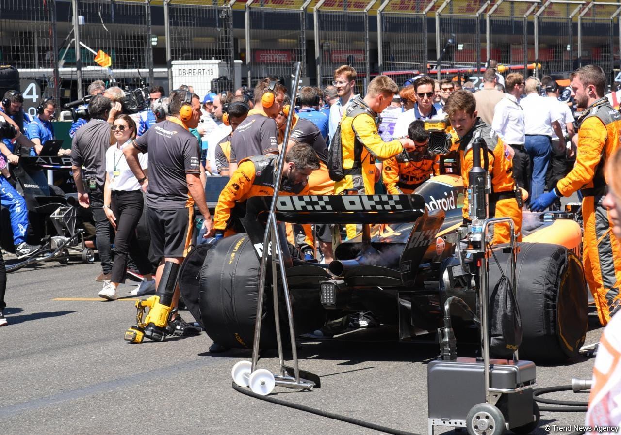 В Баку прошла финальная гонка Гран-при Азербайджана "Формулы-1"