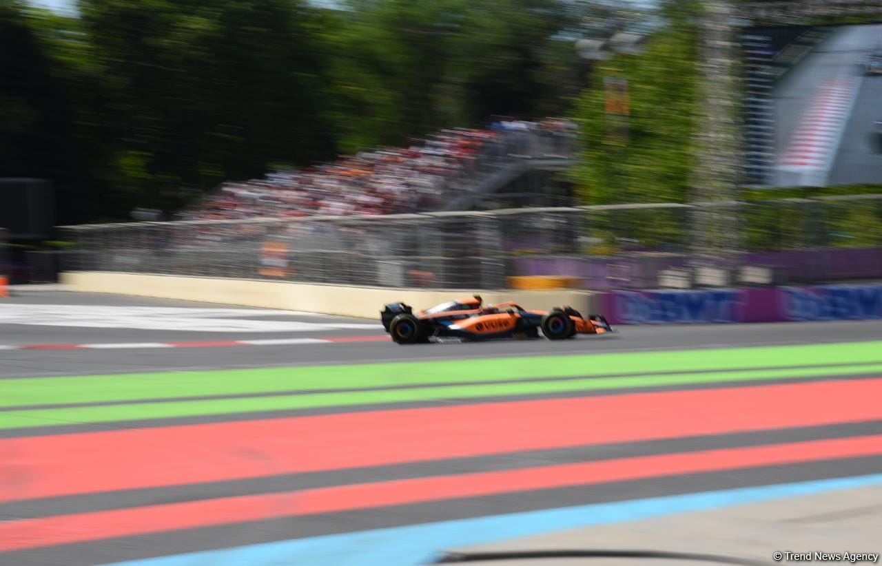 В Баку прошла финальная гонка Гран-при Азербайджана "Формулы-1"