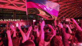 Ставшая чемпионом Европы сборная Азербайджана по мини-футболу вернулась в Баку (ФОТО)