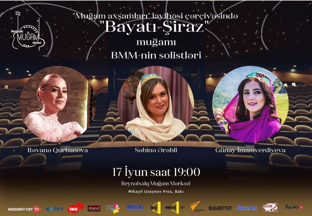 В Международном центре мугама прозвучит "Баяты-Шираз"