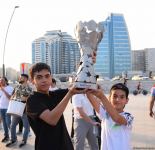 В Баку организован концерт в честь победы Азербайджана на чемпионате Европы (ФОТО)