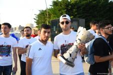 В Баку организован концерт в честь победы Азербайджана на чемпионате Европы (ФОТО)