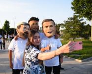 В Баку организован концерт в честь победы Азербайджана на чемпионате Европы (ФОТО)