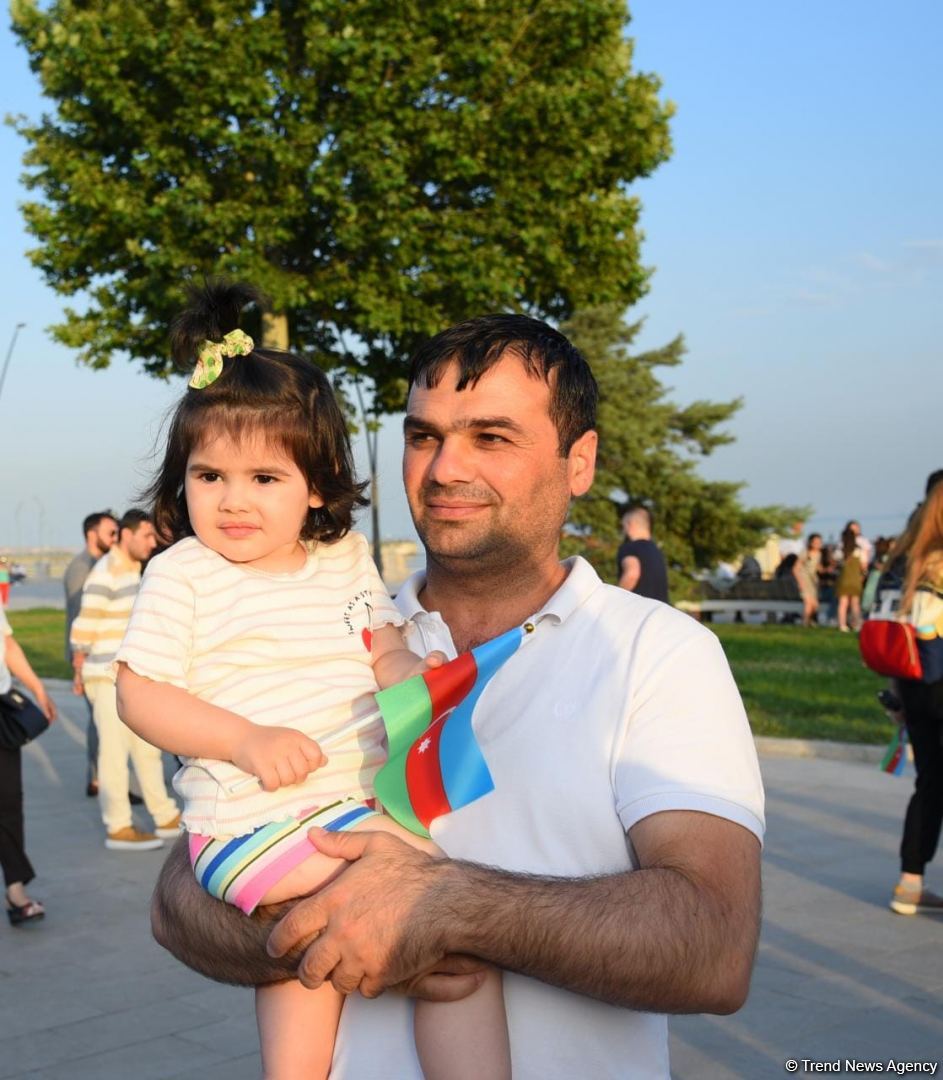 В Баку организован концерт в честь победы Азербайджана на чемпионате Европы (ФОТО)
