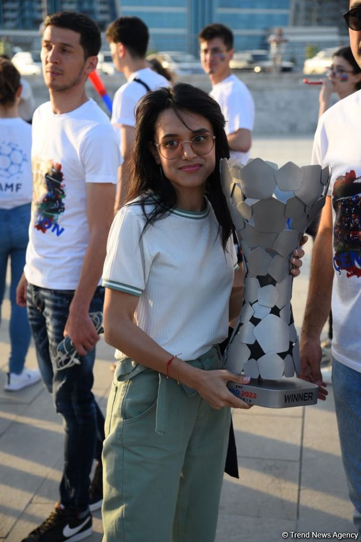 В Баку организован концерт в честь победы Азербайджана на чемпионате Европы (ФОТО)