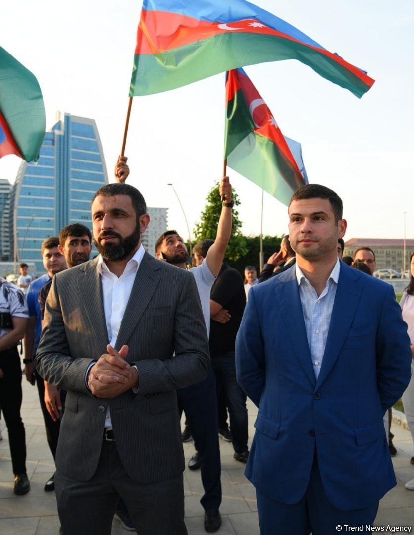 В Баку организован концерт в честь победы Азербайджана на чемпионате Европы (ФОТО)