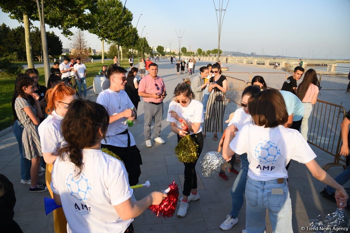 В Баку организован концерт в честь победы Азербайджана на чемпионате Европы (ФОТО)