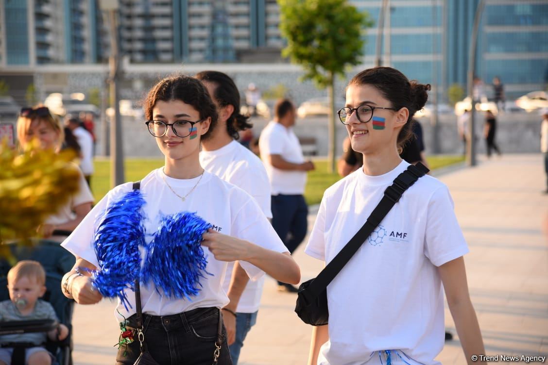 В Баку организован концерт в честь победы Азербайджана на чемпионате Европы (ФОТО)