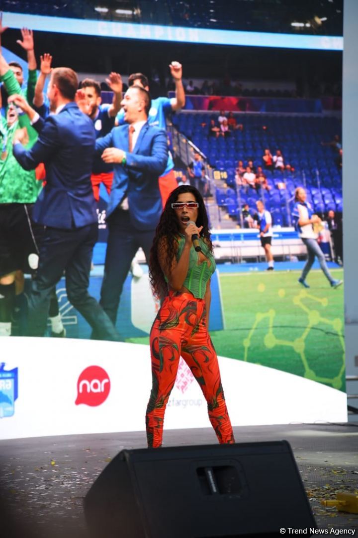 В Баку организован концерт в честь победы Азербайджана на чемпионате Европы (ФОТО)