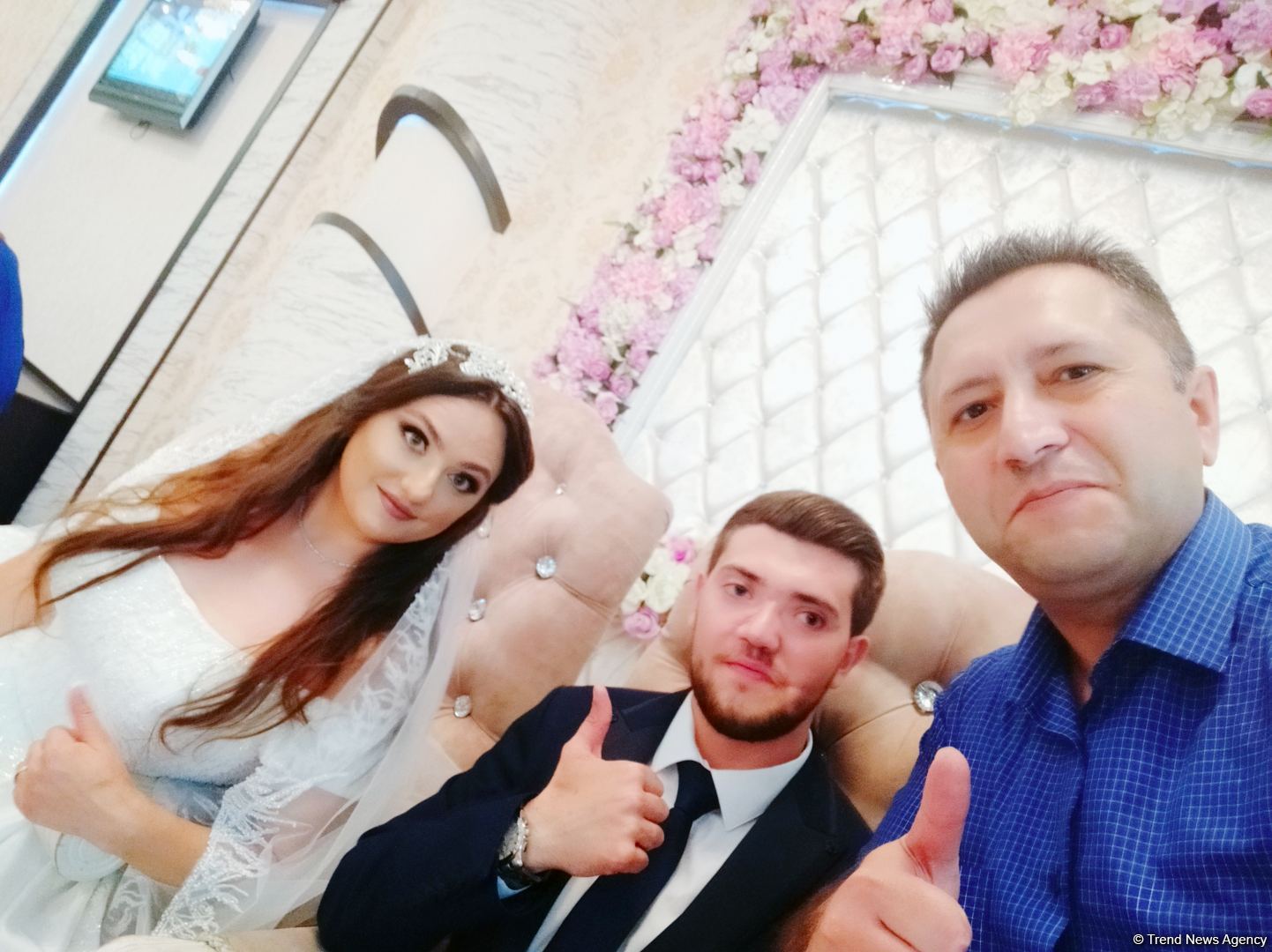 Свадьба года в Азербайджане - дочь Национального героя Регина Ковалева и герой Карабахской войны Денис Гузлаев. История настоящей любви!  (ВИДЕО, ФОТО)