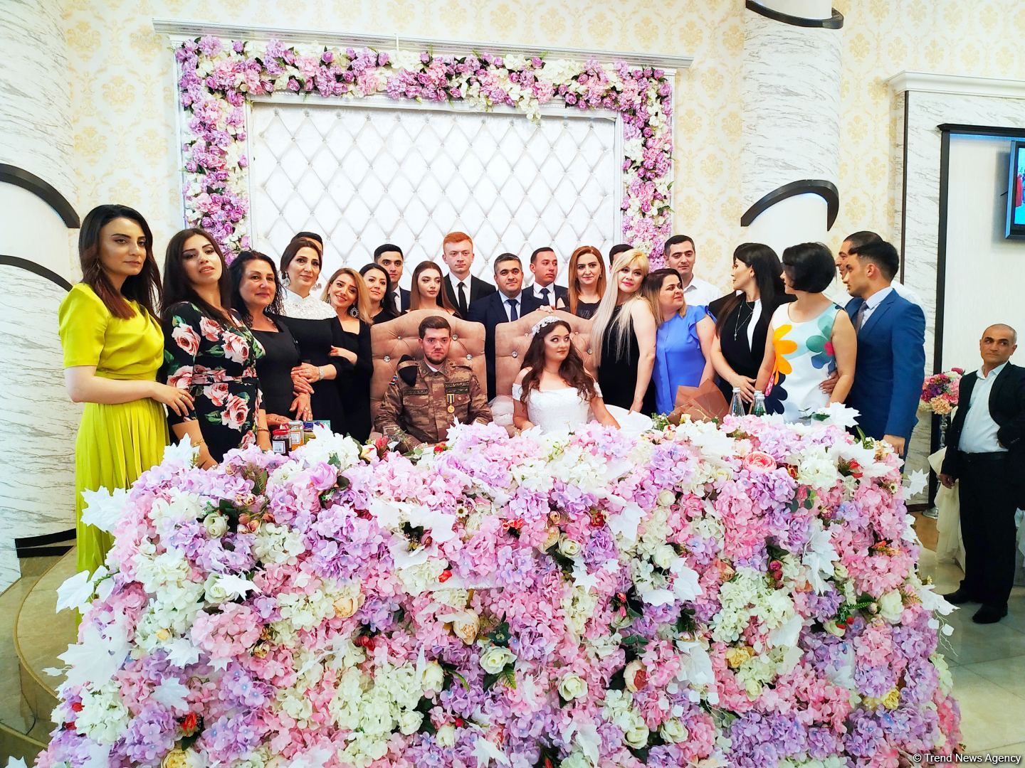 Свадьба года в Азербайджане - дочь Национального героя Регина Ковалева и герой Карабахской войны Денис Гузлаев. История настоящей любви!  (ВИДЕО, ФОТО)