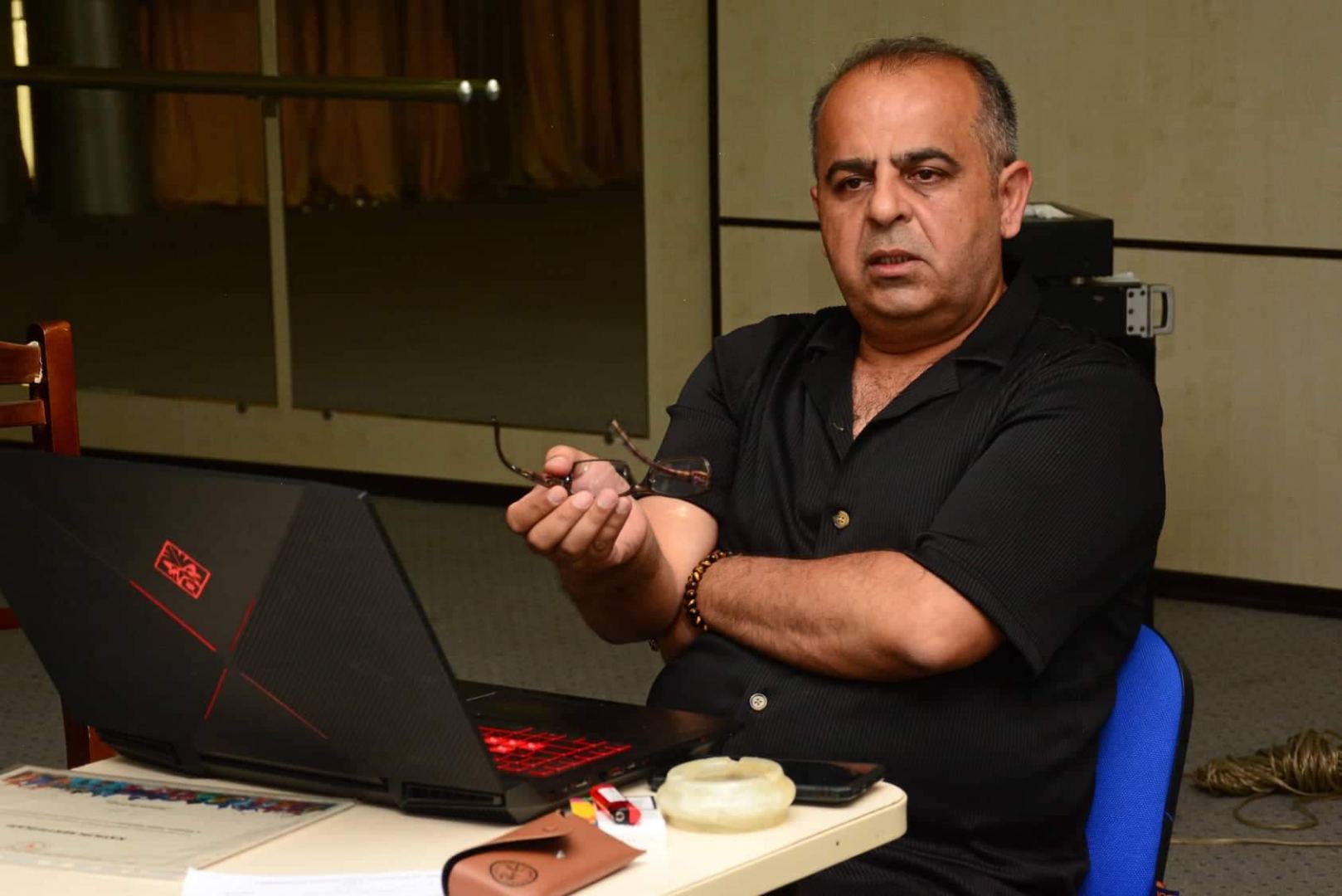 "Обычные мужчины" актера и режиссера Ниджата Кязымова на 50-летний юбилей (ФОТО