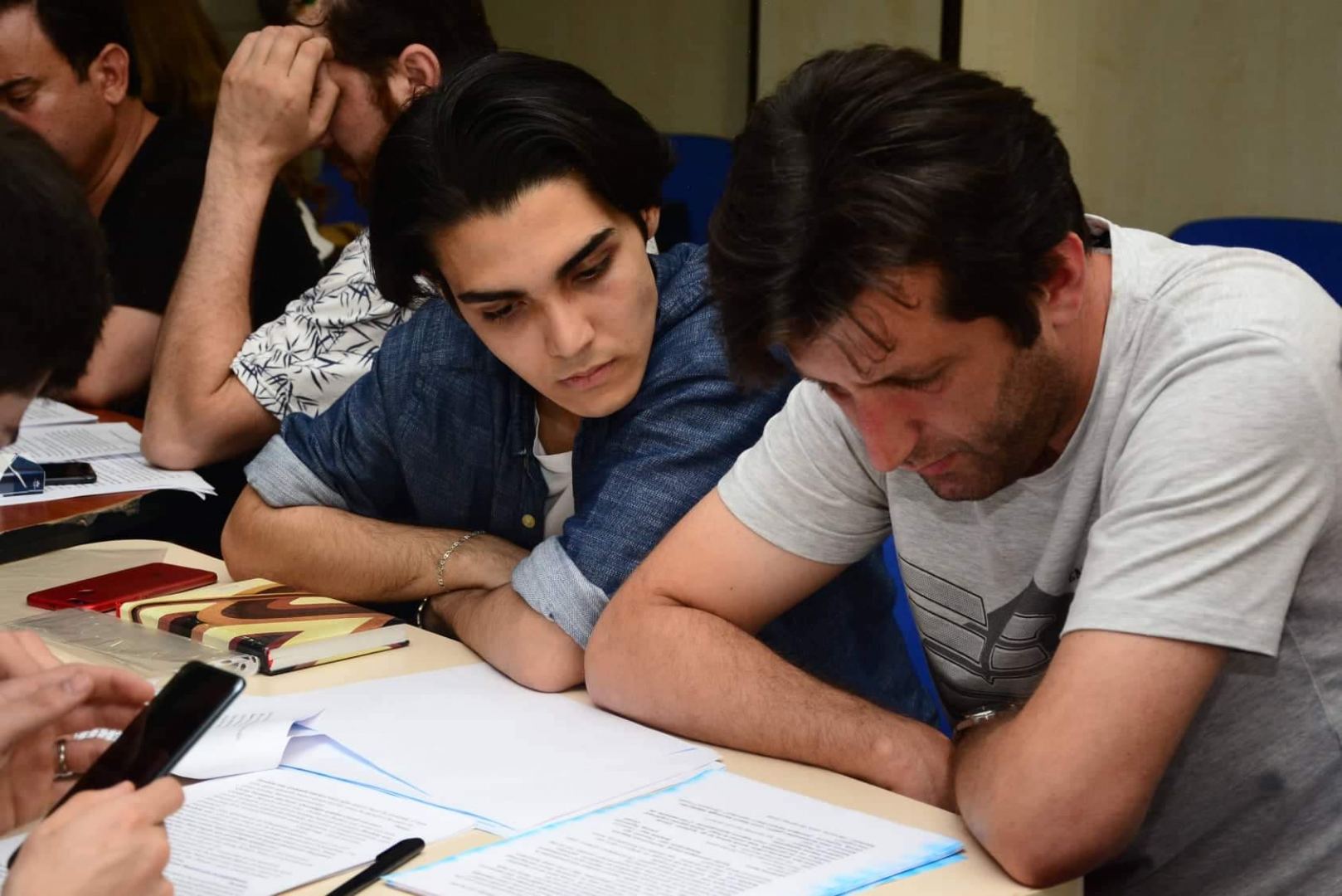 "Обычные мужчины" актера и режиссера Ниджата Кязымова на 50-летний юбилей (ФОТО