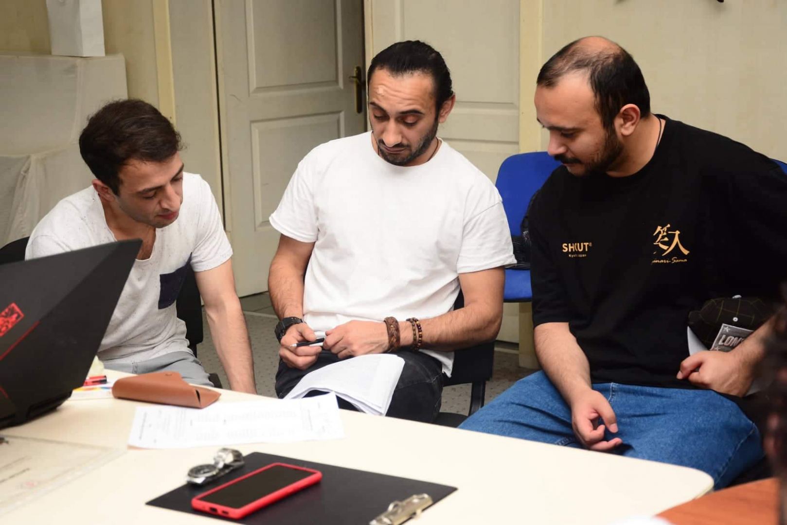 "Обычные мужчины" актера и режиссера Ниджата Кязымова на 50-летний юбилей (ФОТО