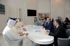 Министр культуры Азербайджана провел встречу с катарским коллегой (ФОТО)