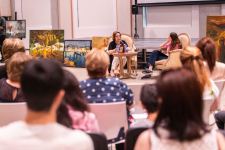 YARAT организовал встречу с художницей Лятафет Мамедовой: Живопись - это моя душа! (ФОТО)