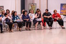 YARAT организовал встречу с художницей Лятафет Мамедовой: Живопись - это моя душа! (ФОТО)