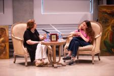 YARAT организовал встречу с художницей Лятафет Мамедовой: Живопись - это моя душа! (ФОТО)