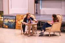 YARAT организовал встречу с художницей Лятафет Мамедовой: Живопись - это моя душа! (ФОТО)