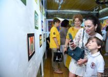 Leonardo Art School Baku организовала выставку юных художников «Полет фантазий» (ФОТО)
