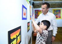 Leonardo Art School Baku организовала выставку юных художников «Полет фантазий» (ФОТО)