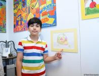 Leonardo Art School Baku организовала выставку юных художников «Полет фантазий» (ФОТО)