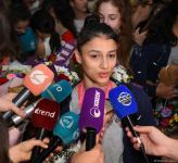 Азербайджанские гимнастки вернулись с Чемпионата Европы в Израиле с четырьмя медалями  (ФОТО)