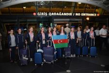 Азербайджанские гимнастки вернулись с Чемпионата Европы в Израиле с четырьмя медалями  (ФОТО)