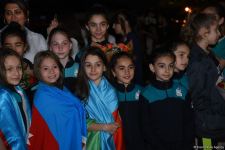 Азербайджанские гимнастки вернулись с Чемпионата Европы в Израиле с четырьмя медалями  (ФОТО)