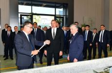 Президент Ильхам Алиев и Президент Шавкат Мирзиёев ознакомились с работой ООО "TEXNOPARK" в Ташкенте (ФОТО/ВИДЕО)