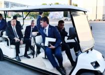 Президент Ильхам Алиев и Президент Шавкат Мирзиёев ознакомились с работой ООО "TEXNOPARK" в Ташкенте (ФОТО/ВИДЕО)