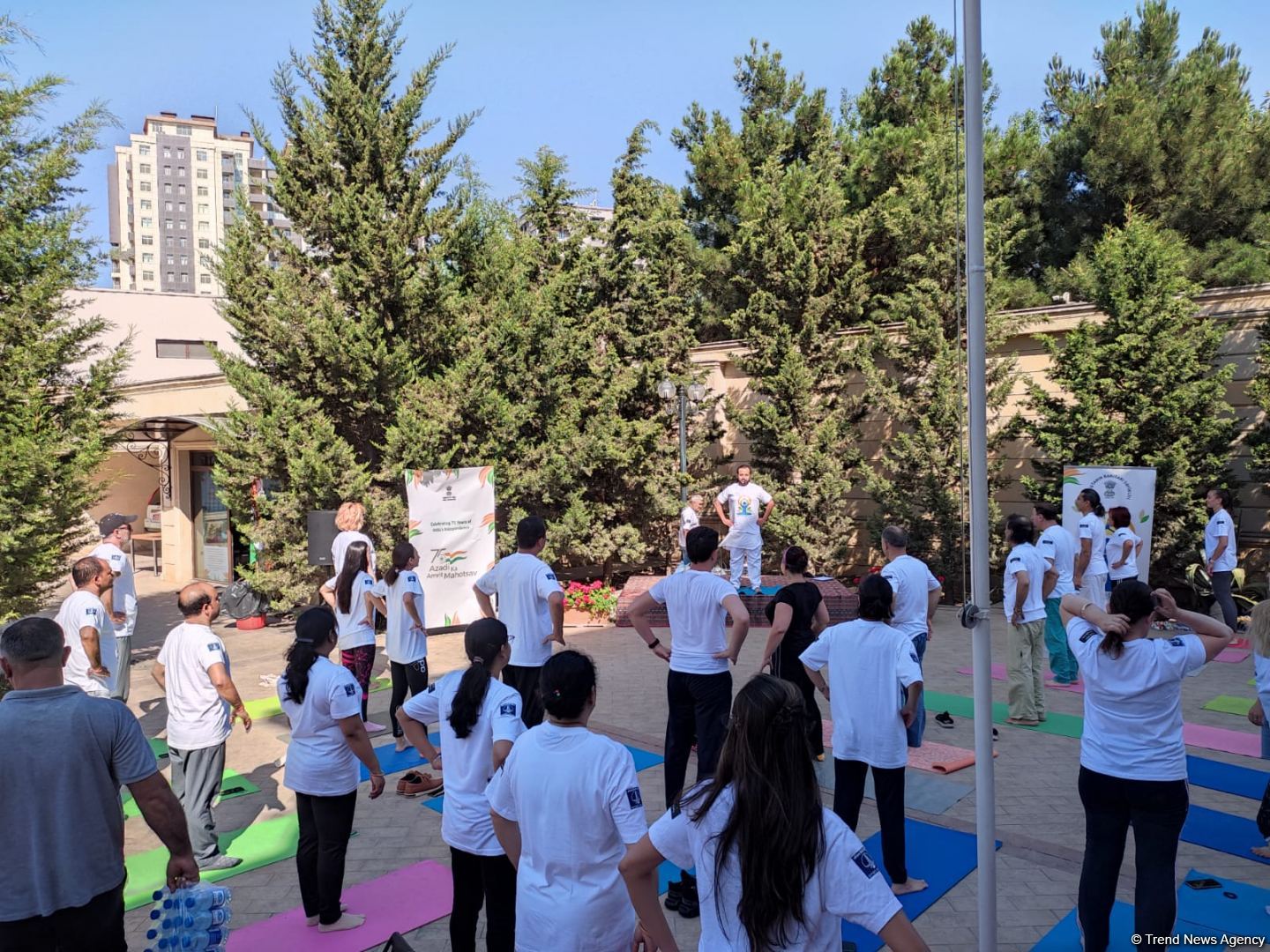 В Азербайджане прошло мероприятие в рамках Международного дня йоги (ФОТО)
