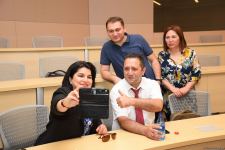 Корреспондент Trend провел тренинг для сотрудников министерства культуры Азербайджана (ФОТО)