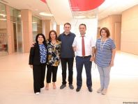 Корреспондент Trend провел тренинг для сотрудников министерства культуры Азербайджана (ФОТО)