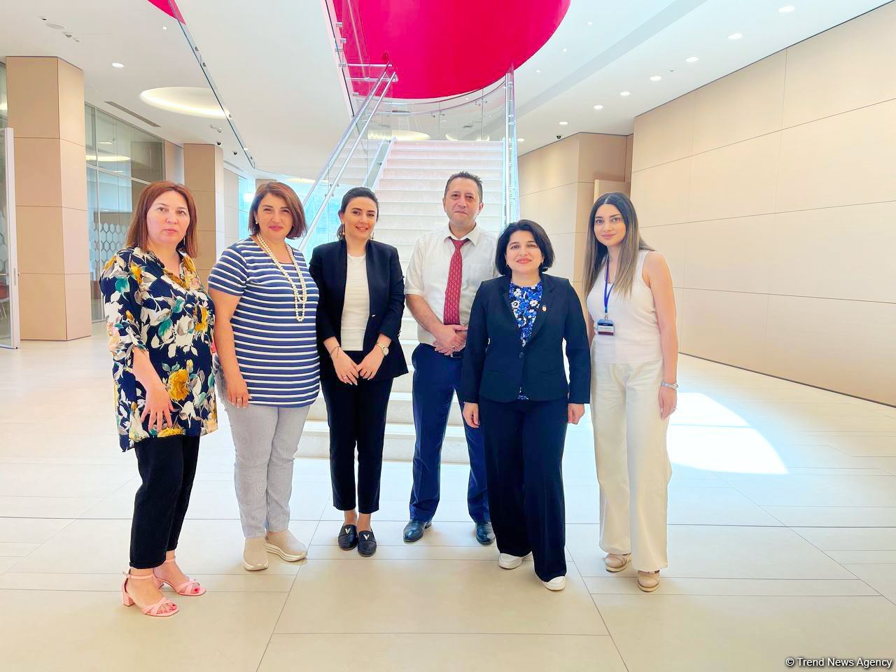 Корреспондент Trend провел тренинг для сотрудников министерства культуры Азербайджана (ФОТО)