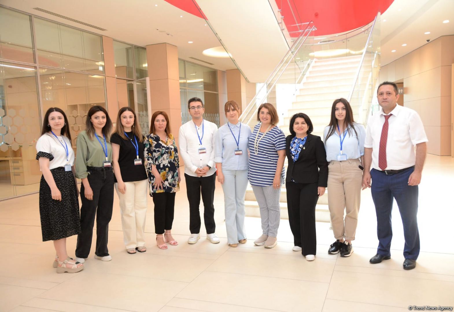 Корреспондент Trend провел тренинг для сотрудников министерства культуры Азербайджана (ФОТО)