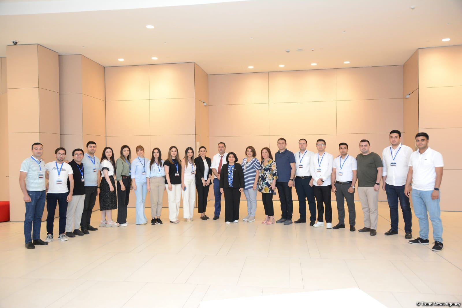 Корреспондент Trend провел тренинг для сотрудников министерства культуры Азербайджана (ФОТО)