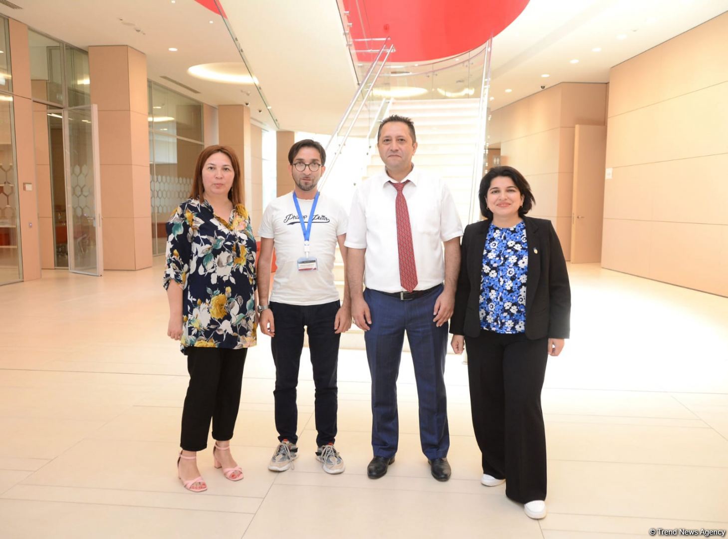 Корреспондент Trend провел тренинг для сотрудников министерства культуры Азербайджана (ФОТО)