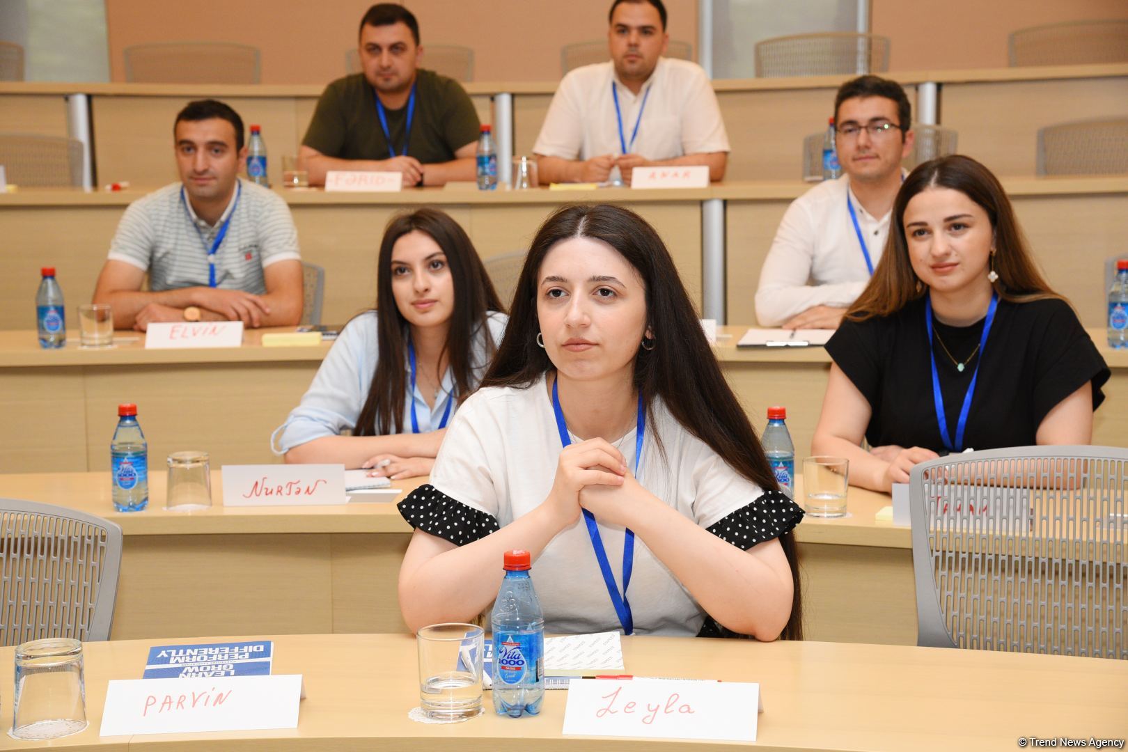 Корреспондент Trend провел тренинг для сотрудников министерства культуры Азербайджана (ФОТО)