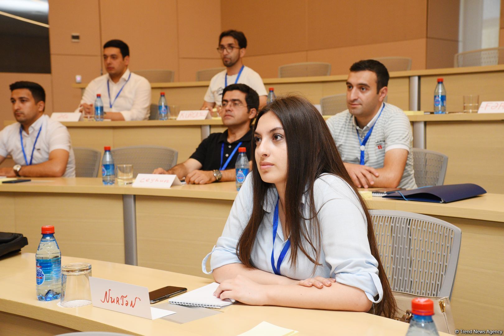 Корреспондент Trend провел тренинг для сотрудников министерства культуры Азербайджана (ФОТО)